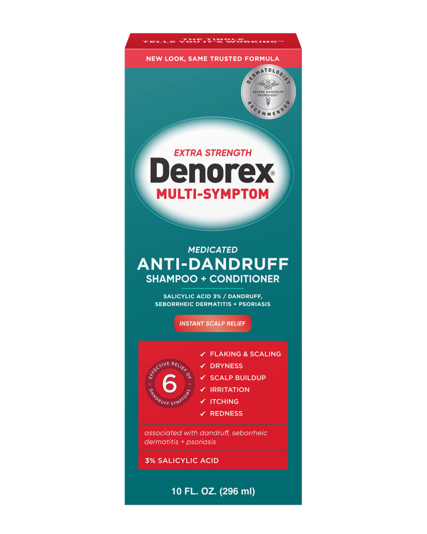 Multi-Symptom Anti-Dandruff Shampoo + Conditioner