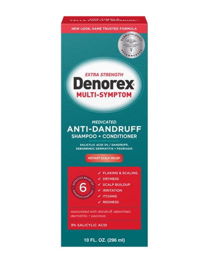 Multi-Symptom Anti-Dandruff Shampoo + Conditioner
