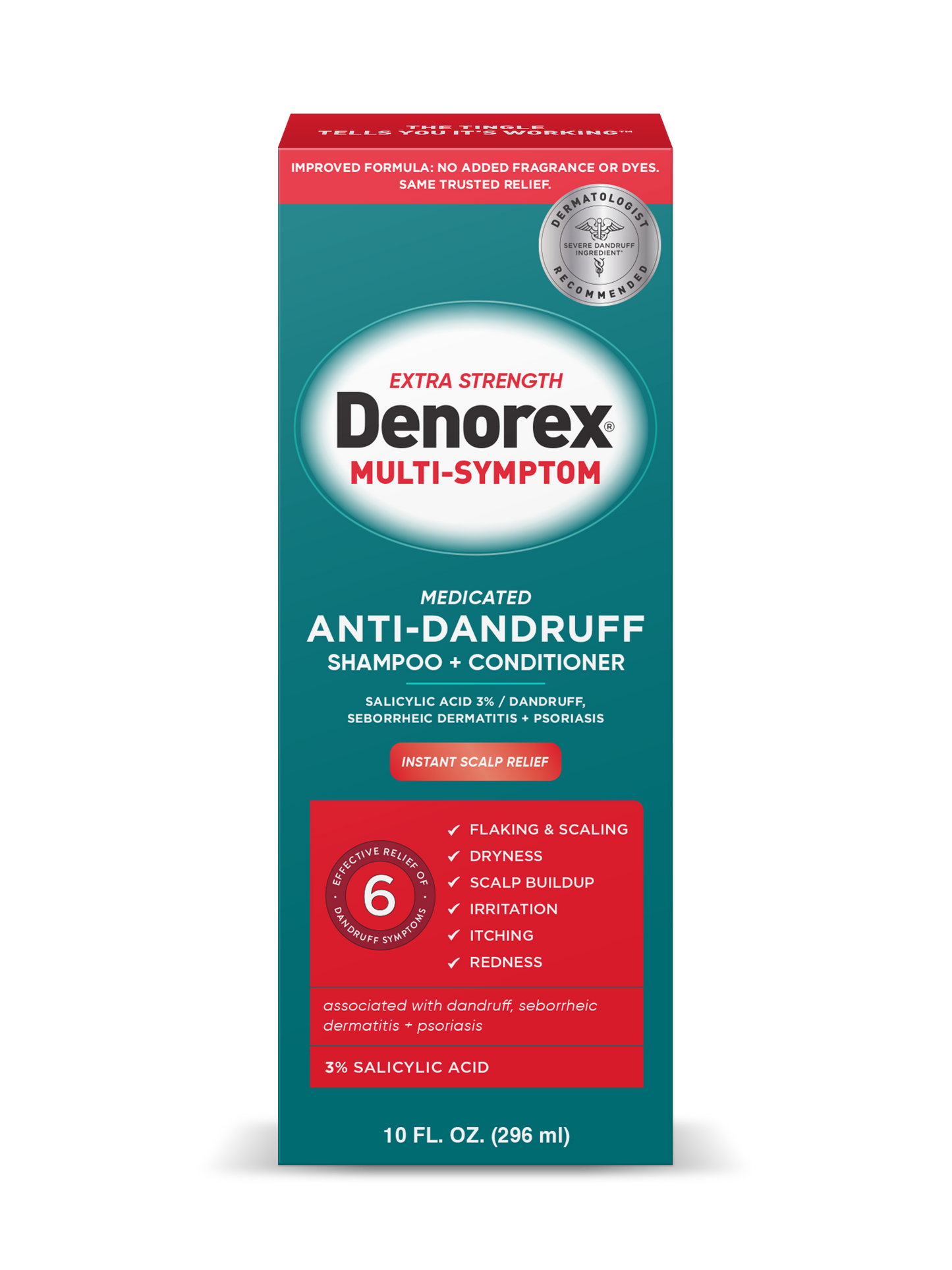 Multi-Symptom <br>Anti-Dandruff Shampoo + Conditioner