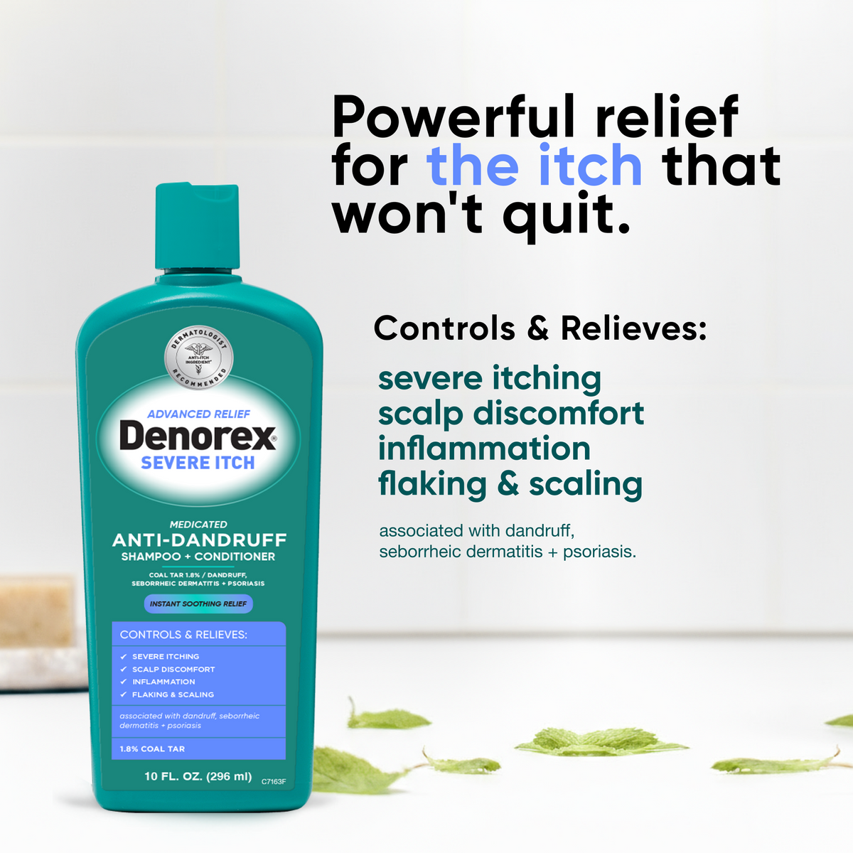 Severe Itch Anti-Dandruff  Shampoo + Conditioner