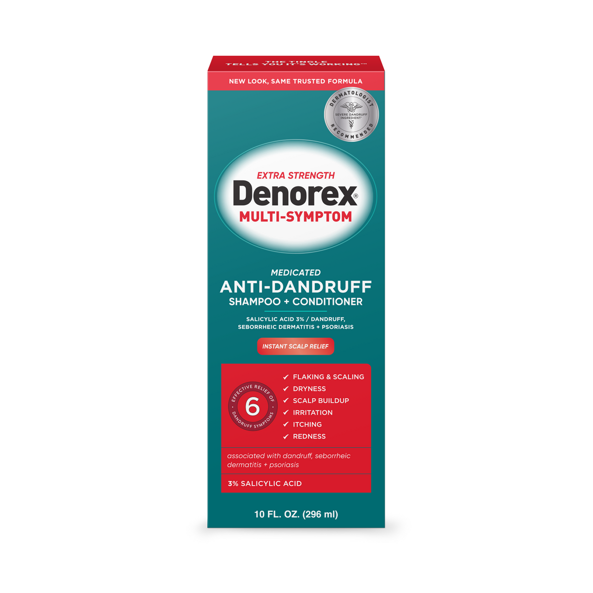 Multi-Symptom <br>Anti-Dandruff Shampoo + Conditioner