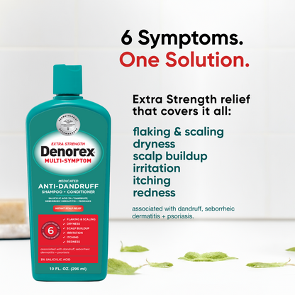 Multi-Symptom <br>Anti-Dandruff Shampoo + Conditioner
